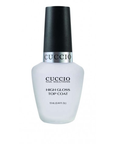 Cuccio High Gloss Top Coat 13ml top nabłyszczający