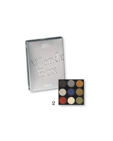 Karaja Wonder Box Mini paletka dziewięciu cieni do powiek nr 2