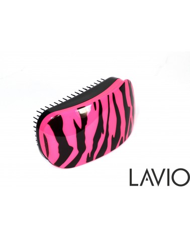 LAVIO Detangler szczotka  rozplątująca do włosów kolor Różowa zebra
