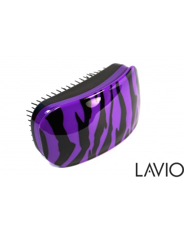 LAVIO Detangler szczotka  rozplątująca do włosów kolor Fioletowa zebra