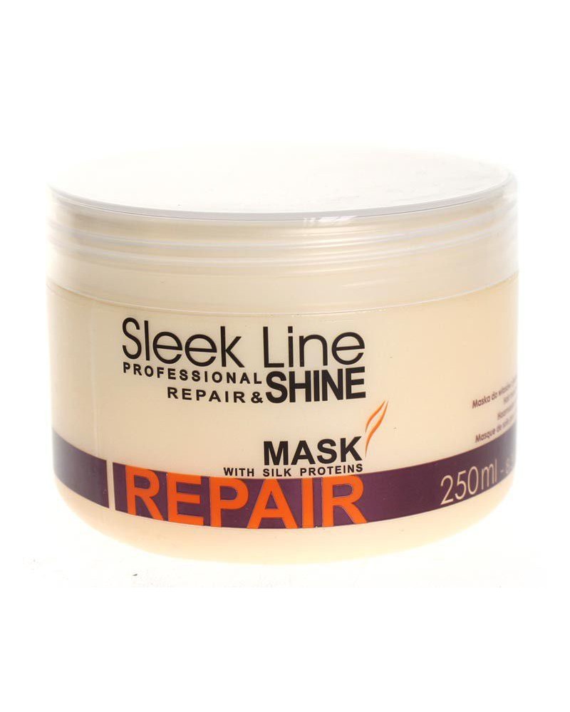 Stapiz Maska z jedwabiem - Sleek Line - Repair & Shine 250ml