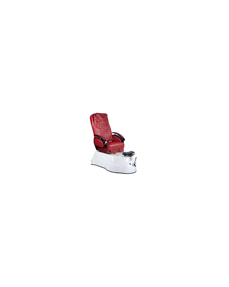 Fotel do pedicure z masażem BR-3820D Bordowy
