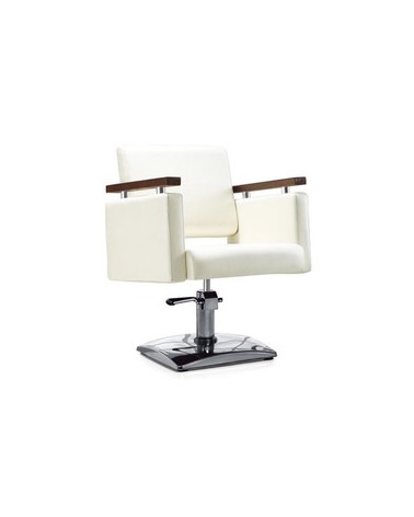 Fotel fryzjerski MILO kremowy BD-1123