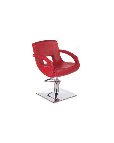 Fotel fryzjerski Nino BH-8805 czerwony