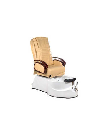 Fotel do pedicure z masażem BR-3820D Beżowy