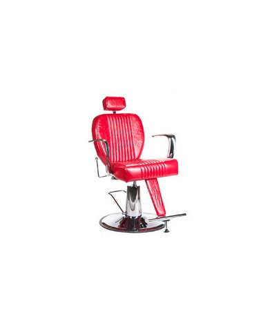 Fotel barberski OLAF BH-3273 Czerwony