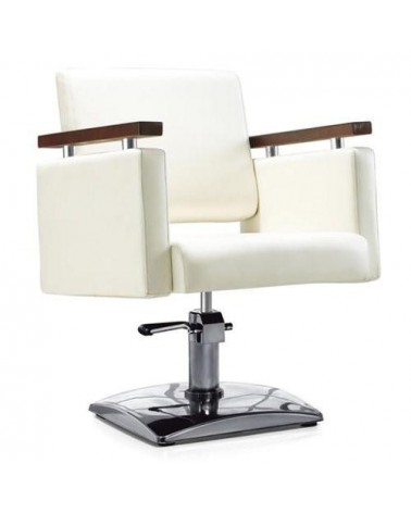 Fotel fryzjerski MILO kremowy BD-1123