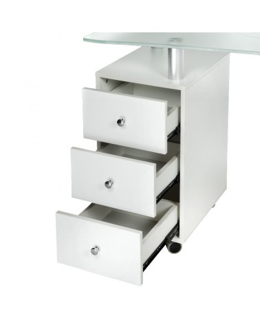 Stolik do manicure BD-3425-1 BIAŁY