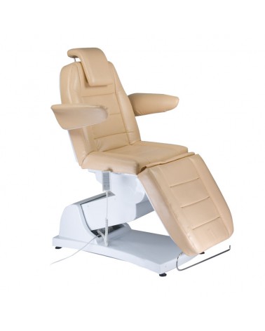 Elektryczny fotel kosmetyczny Bologna BG-228 beż