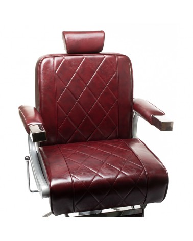 Fotel barberski ODYS BH-31825M Jasny Szary