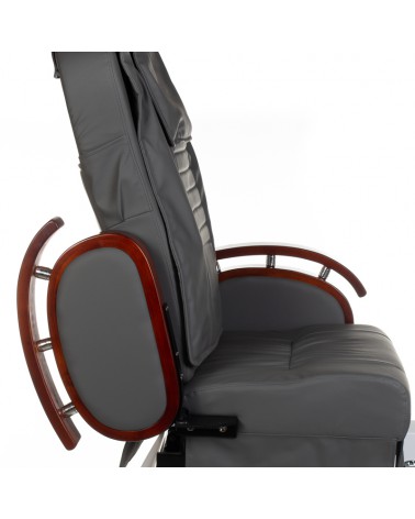 Fotel do pedicure z masażem BR-3820D Szary