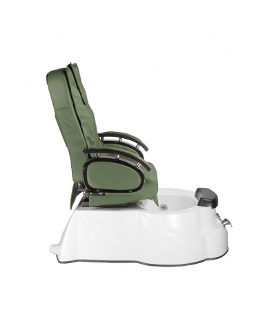 Fotel do pedicure z masażem BR-3820D Zielony