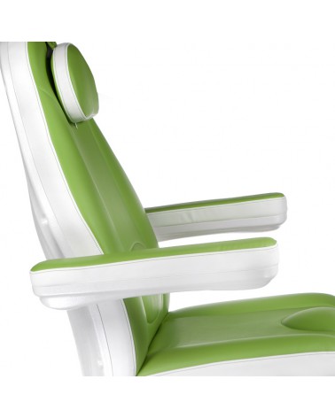Elektryczny fotel kosmetyczny Mazaro BR-6672A Ziel