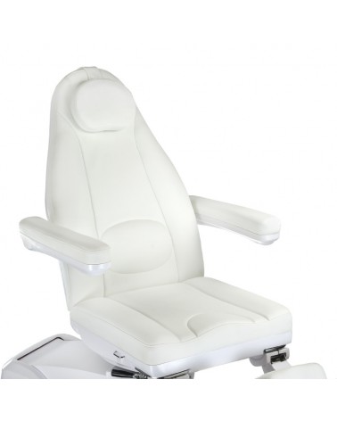 Elektryczny fotel kosmetyczny Mazaro BR-6672A Biał