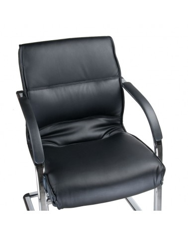 Fotel konferencyjny CorpoComfort BX-3346 Czarny