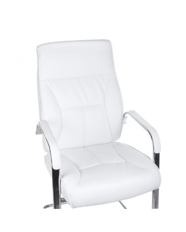 Fotel konferencyjny CorpoComfort BX-5085C Biały