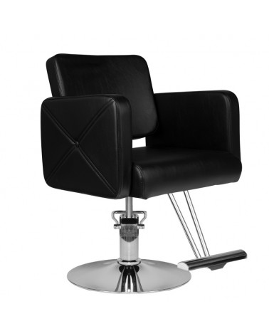 HAIR SYSTEM FOTEL FRYZJERSKI HS99 CZARNY 