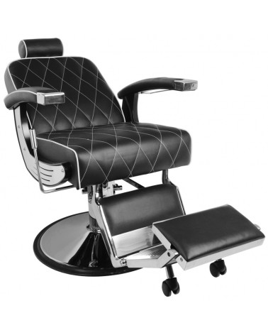 GABBIANO FOTEL BARBERSKI IMPERIAL CZARNY