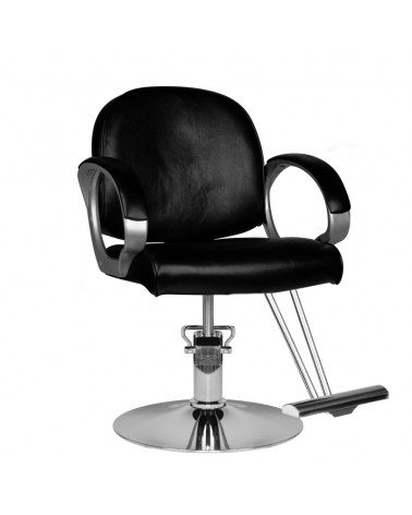 HAIR SYSTEM FOTEL FRYZJERSKI HS00 CZARNY 