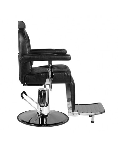 HAIR SYSTEM FOTEL BARBERSKI SM138 CZARNY 