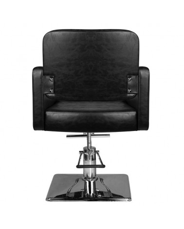 HAIR SYSTEM FOTEL FRYZJERSKI SM343 CZARNY 