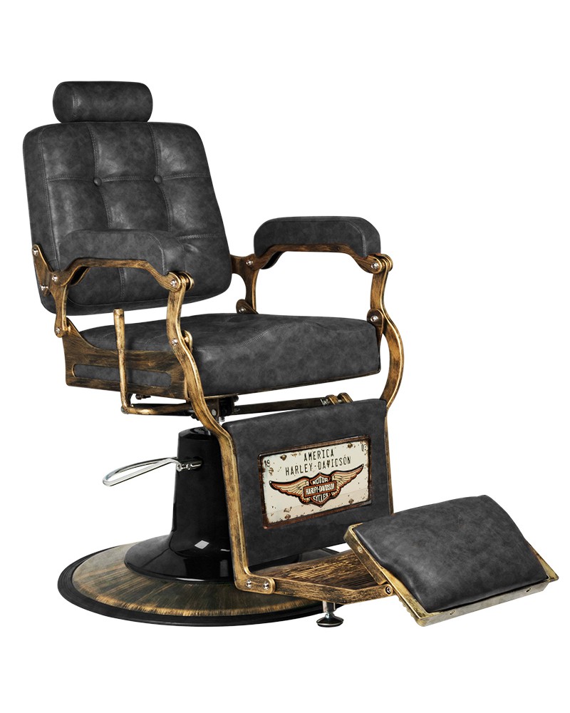 GABBIANO FOTEL BARBERSKI BOSS HD OLD LEATHER CZARNY GABBIANO FOTEL BARBERSKI BOSS HD OLD LEATHER CZARNY