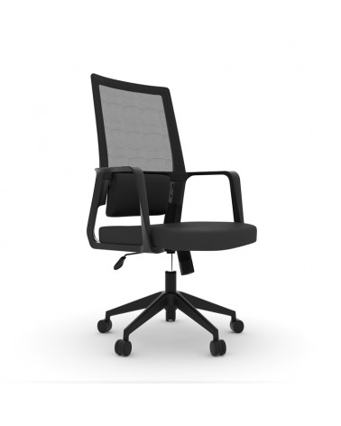 FOTEL BIUROWY COMFORT 10 CZARNY