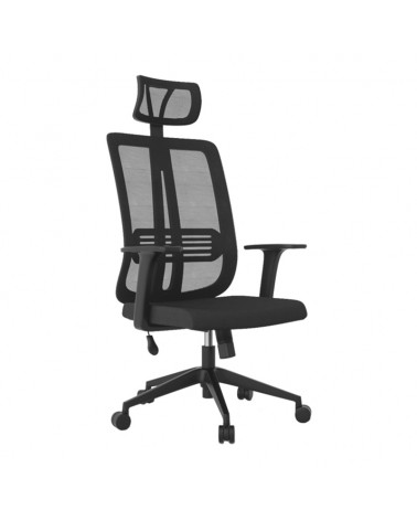 FOTEL BIUROWY MAX COMFORT 5H CZARNY