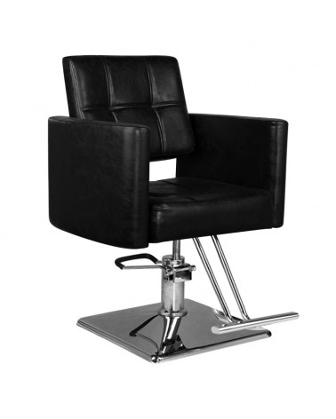 HAIR SYSTEM FOTEL FRYZJERSKI SM344 CZARNY 