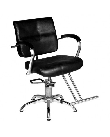 HAIR SYSTEM FOTEL FRYZJERSKI SM361 CZARNY 