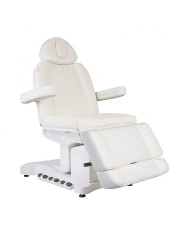 FOTEL KOSMETYCZNY ELEKTR. AZZURRO 708B EXCLUSIVE 3 SILN. PODGRZEWANY