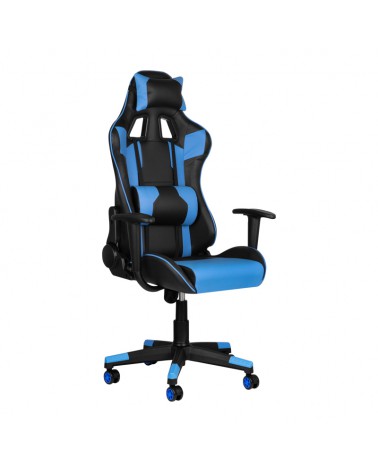 FOTEL GAMINGOWY PREMIUM 916 NIEBIESKI