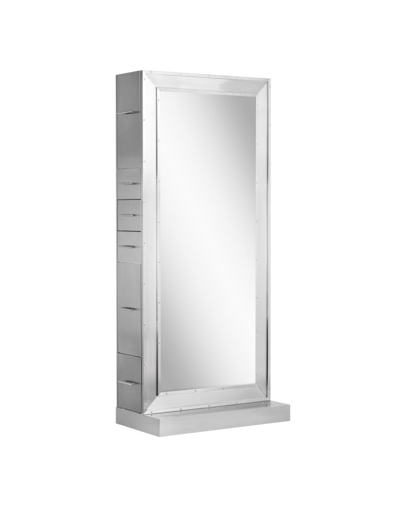 GABBIANO KONSOLA BARBERSKA YR-9010 ALU GABBIANO KONSOLA BARBERSKA YR-9010 ALU