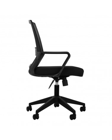 FOTEL BIUROWY QS-11 CZARNY