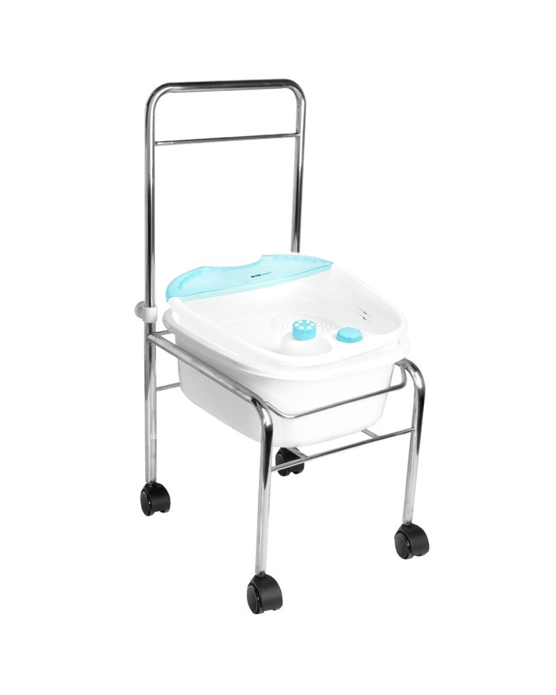 ZESTAW BRODZIK DO PEDICURE NA KÓŁKACH CHROM + MASAŻER DO STÓP MASAŻER Z PODTRZYMANIEM TEMP. AM-506A ZESTAW BRODZIK DO PEDICURE NA KÓŁKACH CHROM + MASAŻER DO STÓP MASAŻER Z PODTRZYMANIEM TEMP. AM-506A
