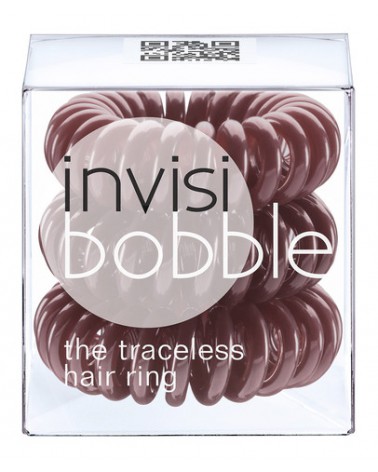 Invisibobble - innowacyjna gumka do włosów: brązowa  3 szt.