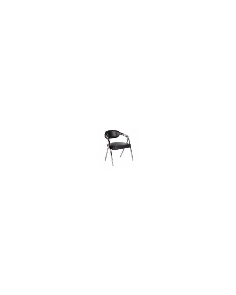 SBS Krzesło do poczekalni BD-4511 czarne