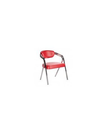 SBS Krzesło do poczekalni BD-4511 czerwone