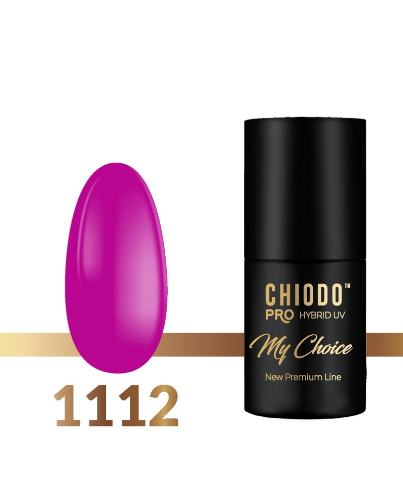 ChiodoPRO Lakier Hybrydowy My Choice 7ml 1112 Pink Lady ChiodoPRO Lakier Hybrydowy My Choice 7ml 1112 Pink Lady