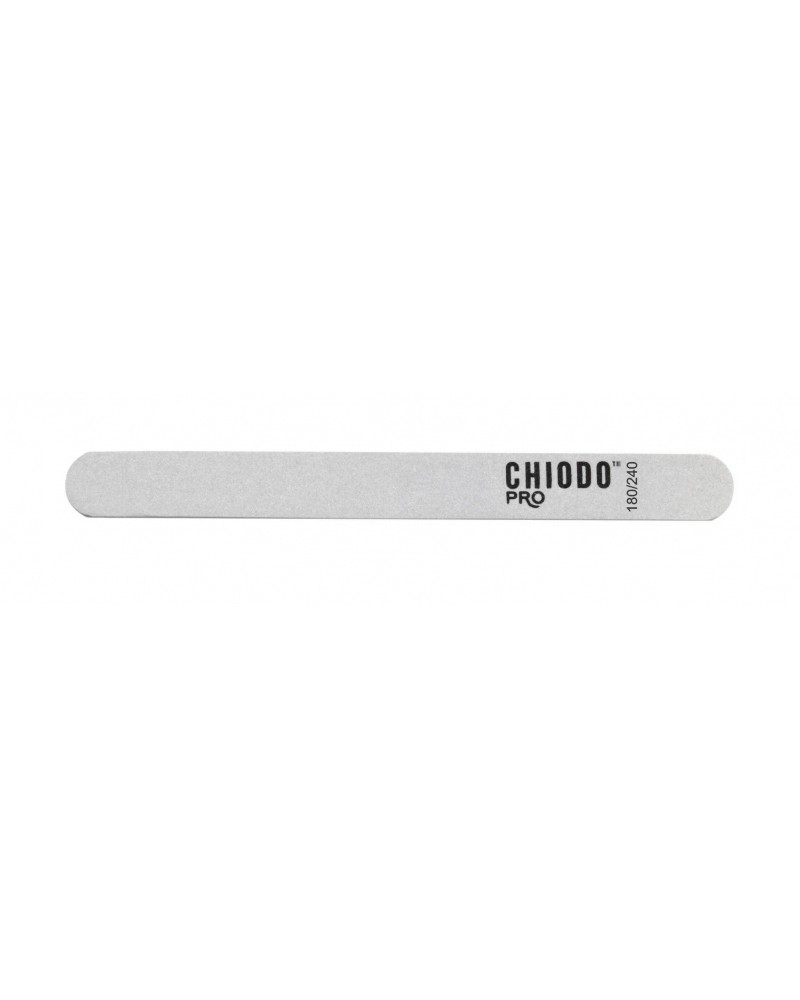 ChiodoPRO Pilnik Slim Prosty 180/240 siwy ChiodoPRO Pilnik Slim Prosty 180/240 siwy