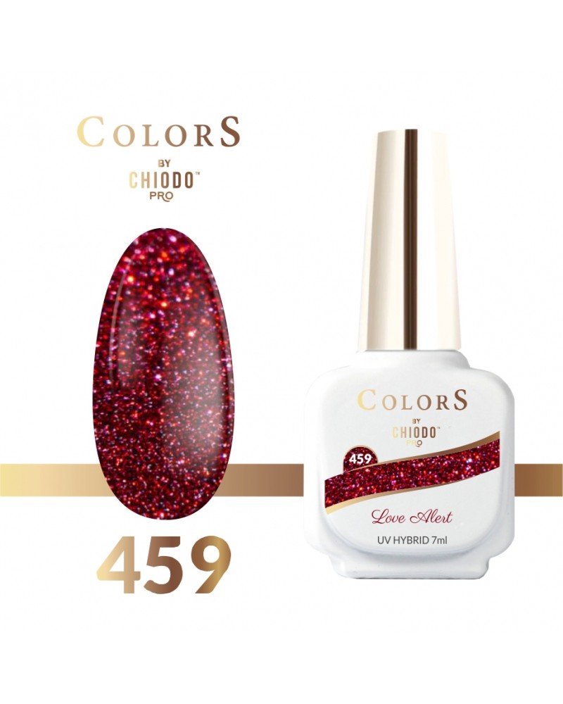 Lakier hybrydowy EFFECT FLASH 3D Colors GLAMOROUS ChiodoPRO 459 Love Alert 7ml Lakier hybrydowy EFFECT FLASH 3D Colors GLAMOROUS ChiodoPRO 459 Love Alert 7ml