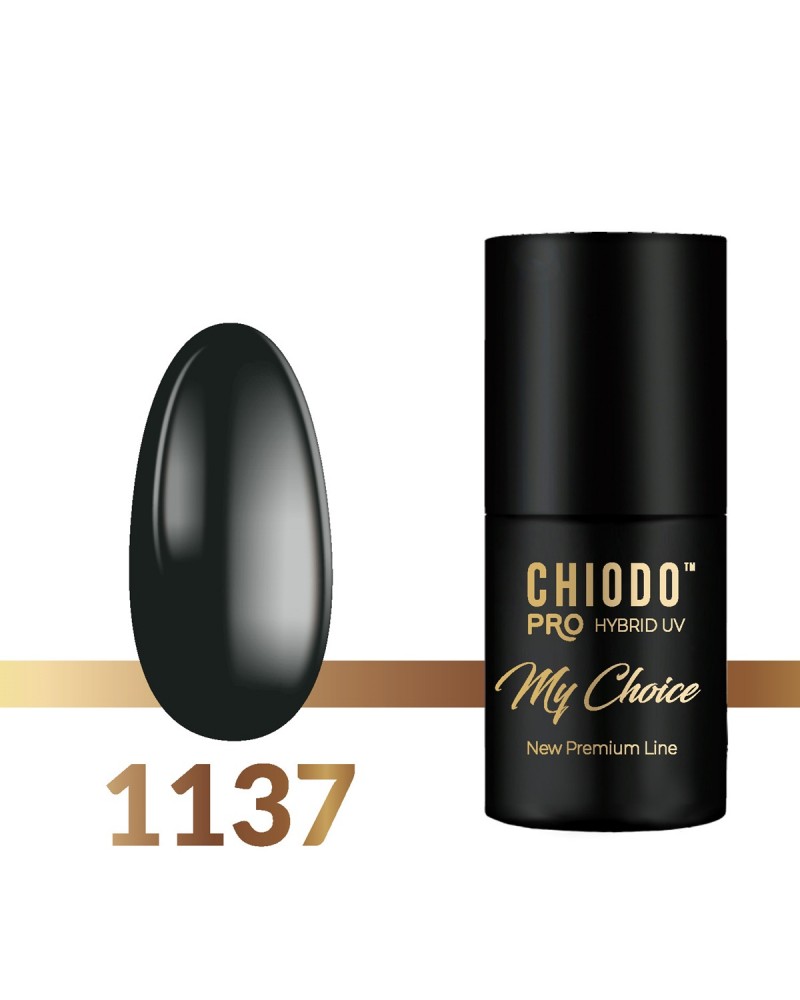 ChiodoPRO Lakier Hybrydowy My Choice 7ml 1137 Black Dress
