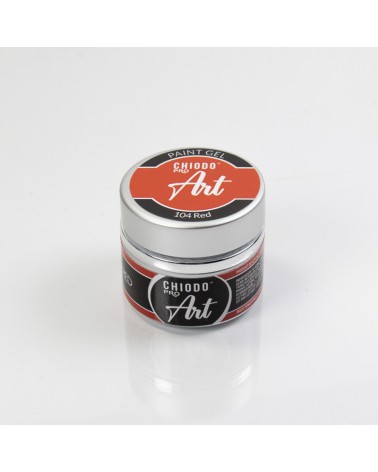 ChiodoPro Art Paint Gel  nr 104 Red NEW 5g 