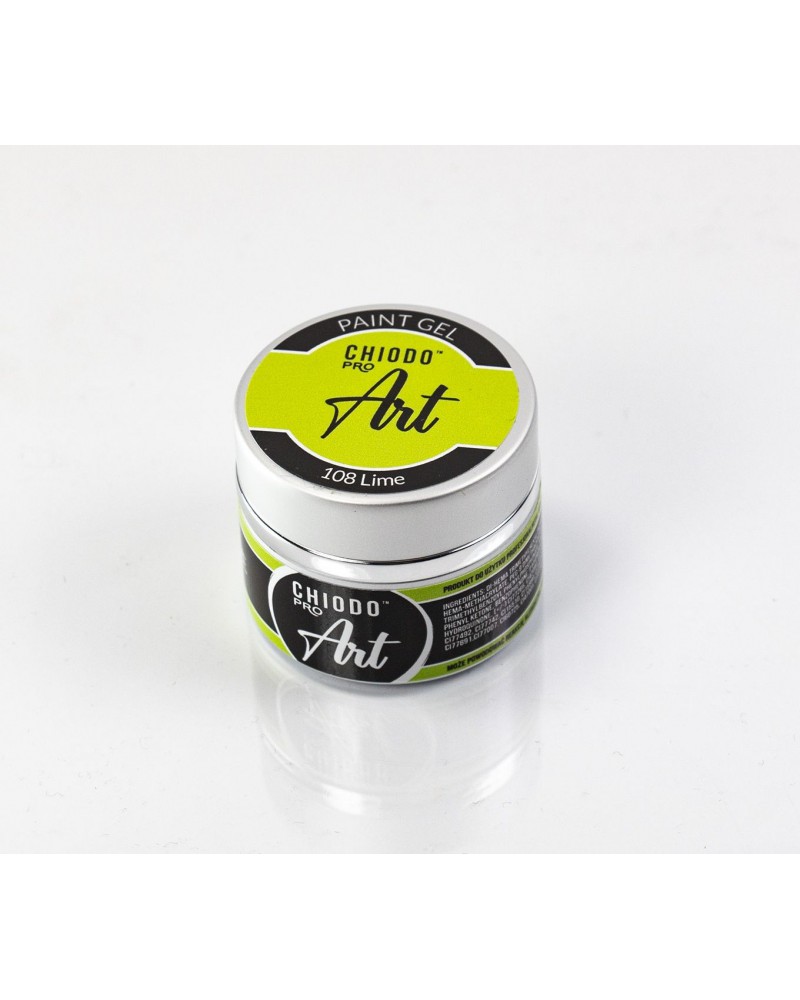 ChiodoPro Art Paint Gel nr 108 Lime NEW 5g ChiodoPro Art Paint Gel nr 108 Lime NEW 5g