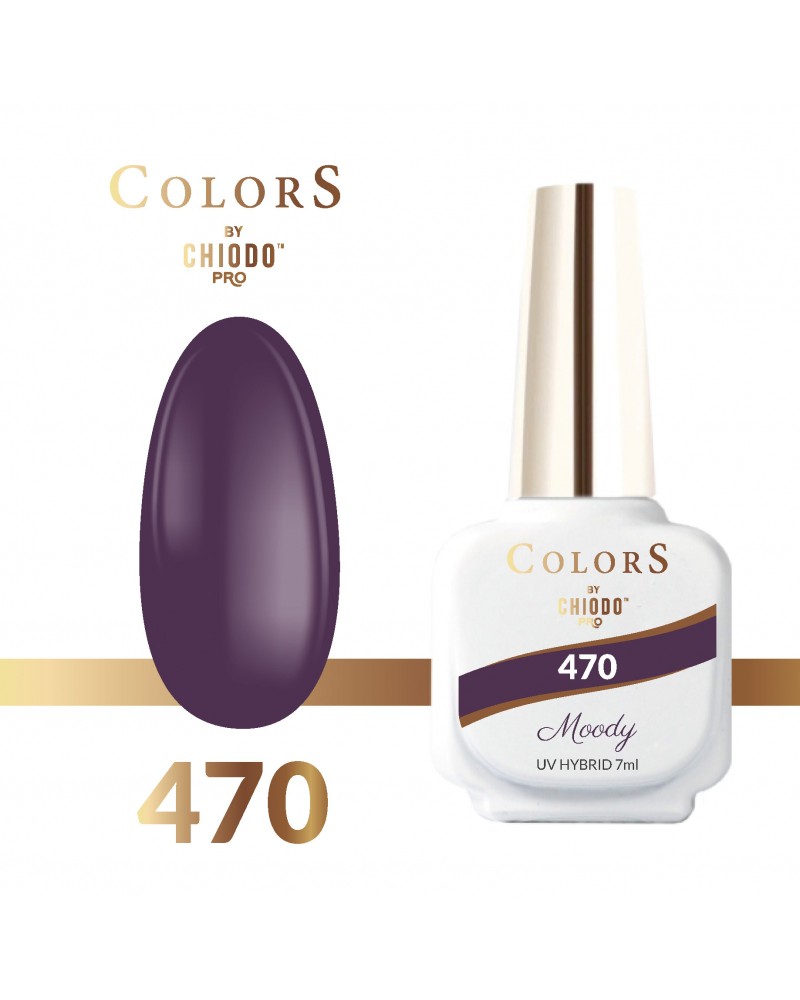 Lakier hybrydowy Colors By ChiodoPRO Moody nr 470 7 ml Lakier hybrydowy Colors By ChiodoPRO Moody nr 470 7 ml