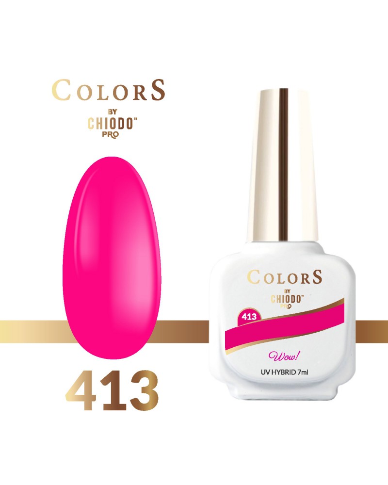 Lakier hybrydowy Colors By ChiodoPRO nr 413 Wow! 7 ml Lakier hybrydowy Colors By ChiodoPRO nr 413 Wow! 7 ml