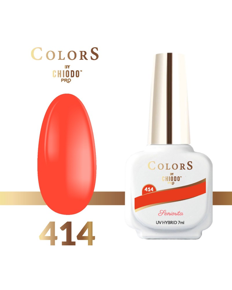 Lakier hybrydowy Colors By ChiodoPRO nr 414 Seniorita 7 ml Lakier hybrydowy Colors By ChiodoPRO nr 414 Seniorita 7 ml