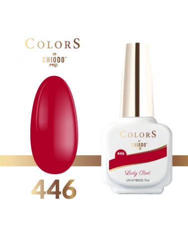 Lakier hybrydowy Colors By ChiodoPRO nr 446 Lady Red 7 ml