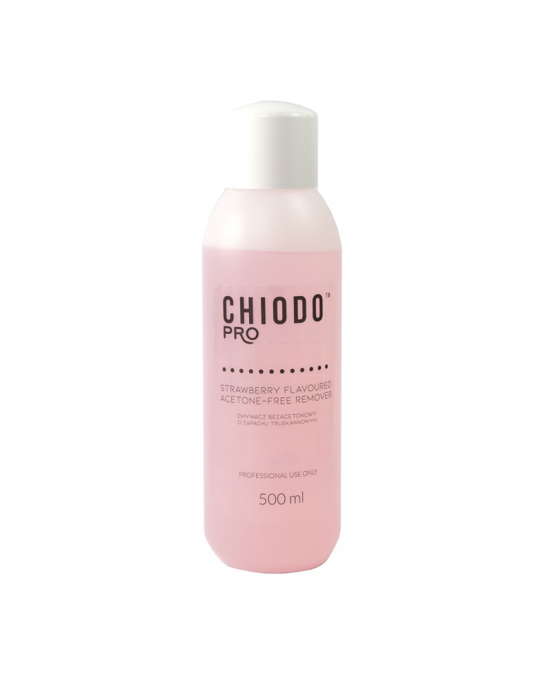 ChiodoPRO Strawberry flavoured Acetone-free 500ml ChiodoPRO Strawberry flavoured Acetone-free 500ml