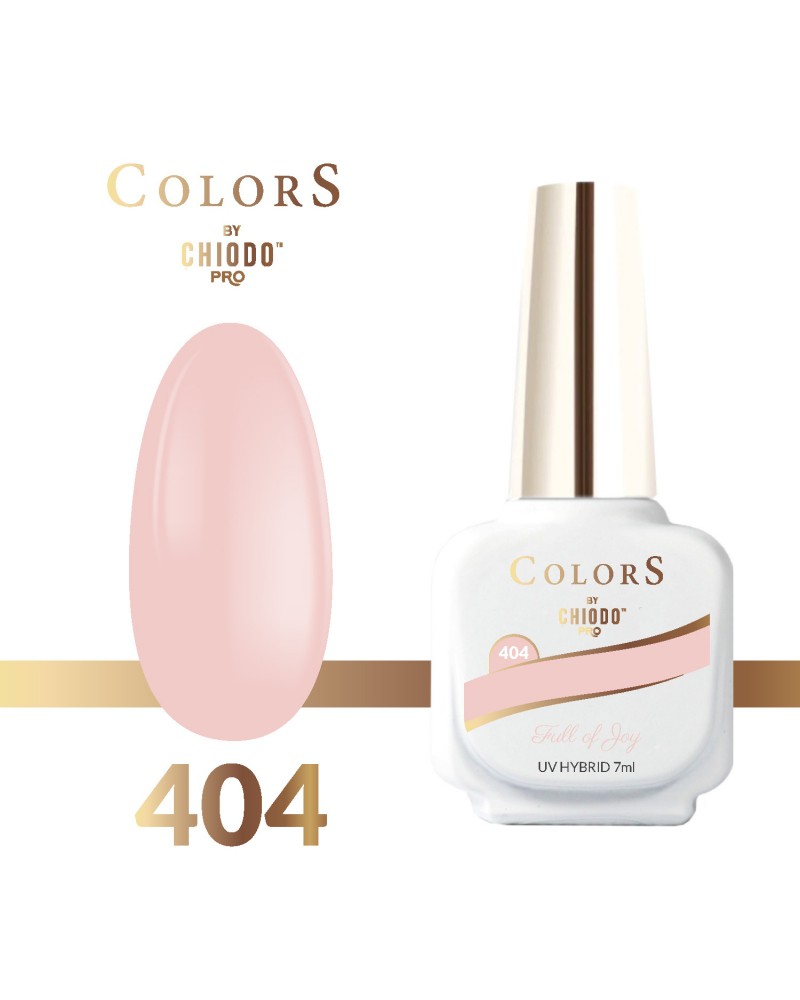 Lakier hybrydowy Colors By ChiodoPRO nr 404 Full of Joy 7 ml Lakier hybrydowy Colors By ChiodoPRO nr 404 Full of Joy 7 ml